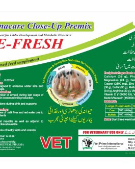 Pre-Fresh 1 Liter | Pregnacare Close-Up Premix for Udder Development, Milk Production & Smooth Calving | Vet Prime International