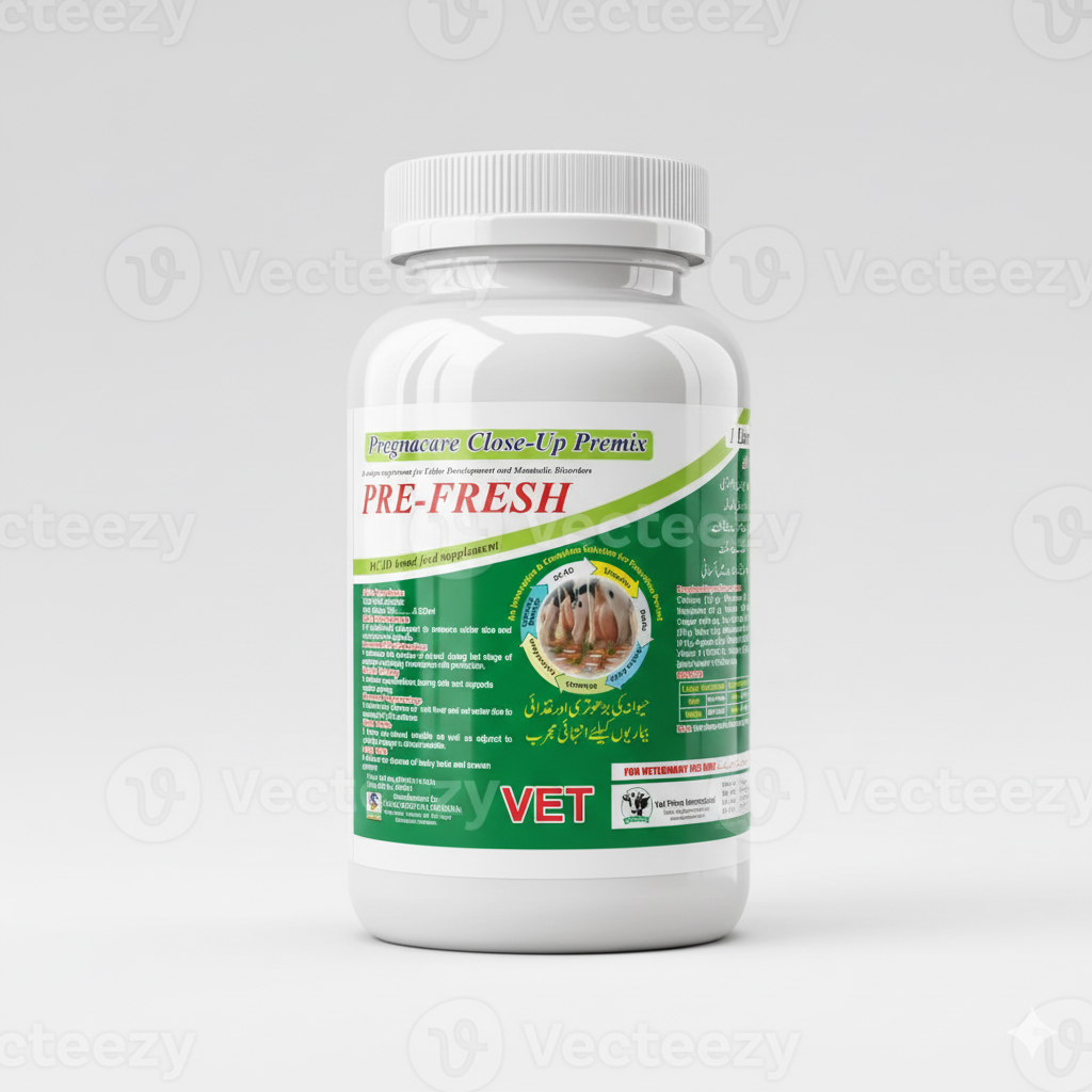 Pre-Fresh 1 Liter – Udder Development & Milk Production Supplement for Cows and Buffaloes | Vet Prime International