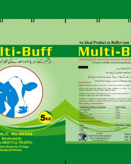Multi-Buff – Premium Buffer & Toxin Binder for Livestock | Improves Digestion, Milk Yield & Rumen Health | Vet Prime International